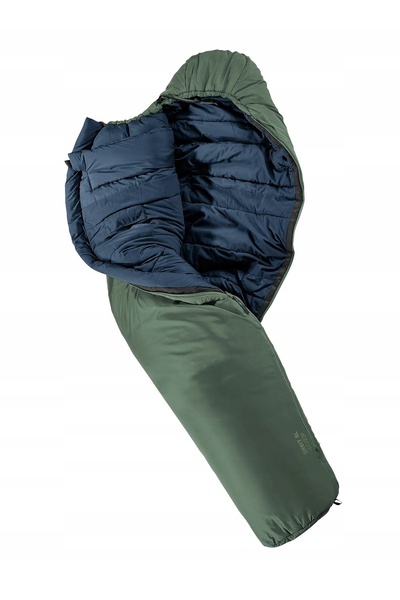 NO BRAND Sac de dormit Deuter Orbit -5 SL (175 cm) pentru femei - verde ieder...
