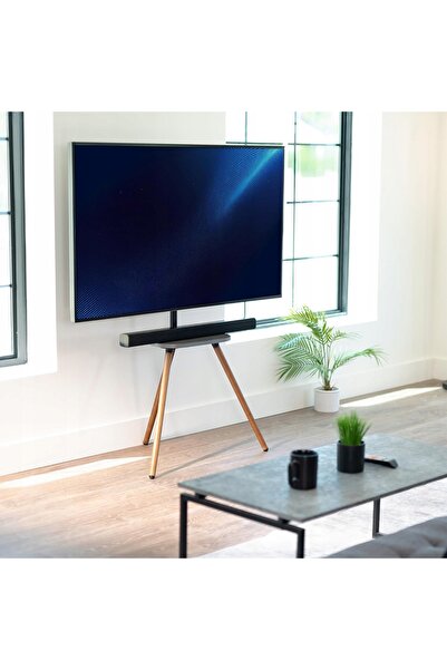NO BRAND Suport TV 43-65 inch cu poliță rotativă și reglabilă