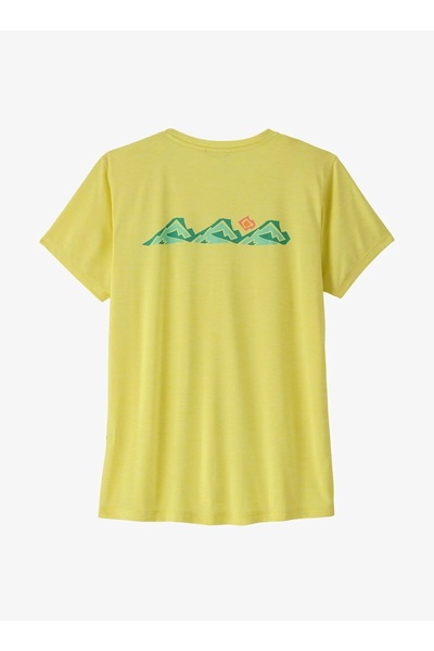 Patagonia Tricou Cap Cool Daily Trailcheck cu uscare rapidă - culoare coajă d...