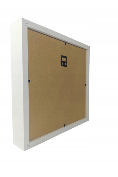 NO BRAND Ramă foto 12x12 albă modernă 3D Te iubesc Ziua Îndrăgostiților nuntă