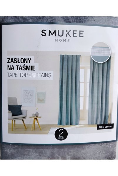 NO BRAND Bandă pentru perdea Smukee Home 140 cm x 250 cm