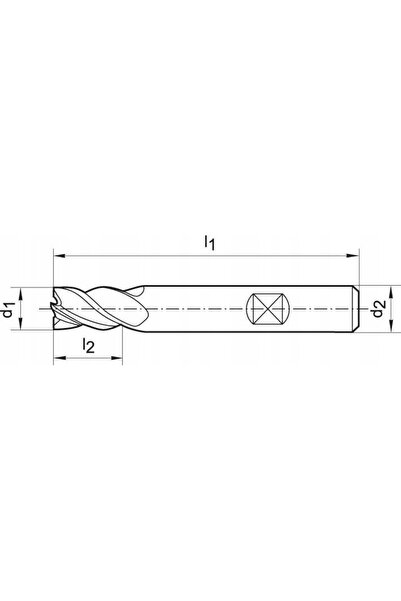 Format Burghiu elicoidal rectificat HSS DIN345, tip N, coadă M