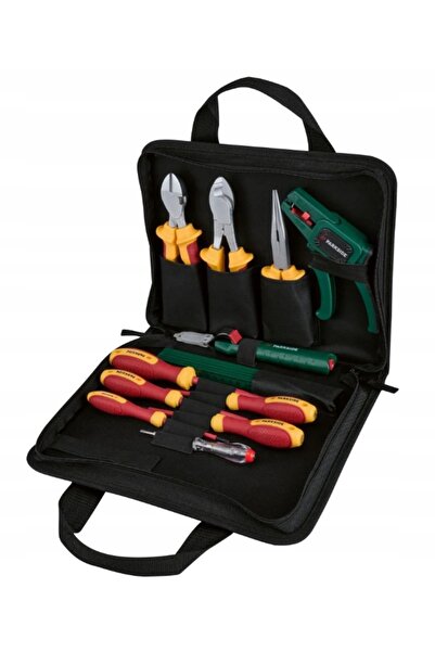 NO BRAND Set de scule electrice PARKSIDE 1000 V, 13 piese, geantă