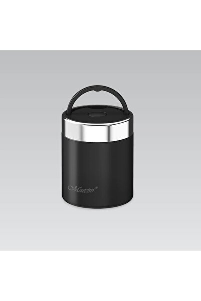 Maestro Termos pentru supă, tip cutie de prânz, 500ml, negru