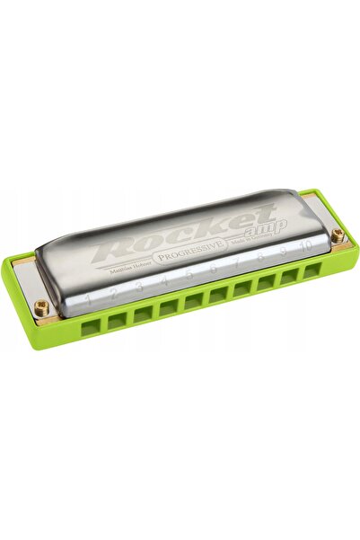 NO BRAND Muzicuță diatonică Rocket AMP C pentru a cânta la împreună cu amplif...