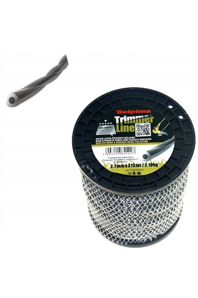 NO BRAND FIOLĂ TRI-TWIST 2,7 mm/315 m