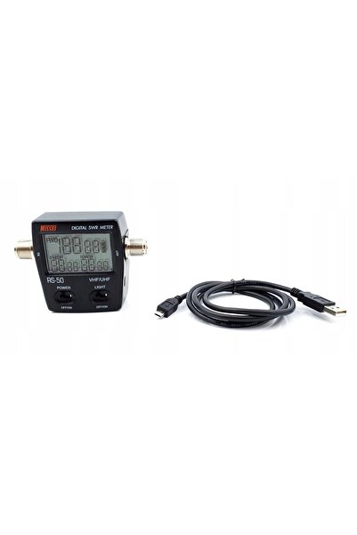NO BRAND NISSEI RS-50 REFLECTOMETR DIGITAL VHF/UHF SWR/PWR