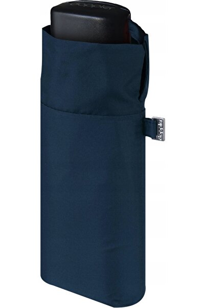 NO BRAND Umbrelă de buzunar Doppler Fiber Handy Navy