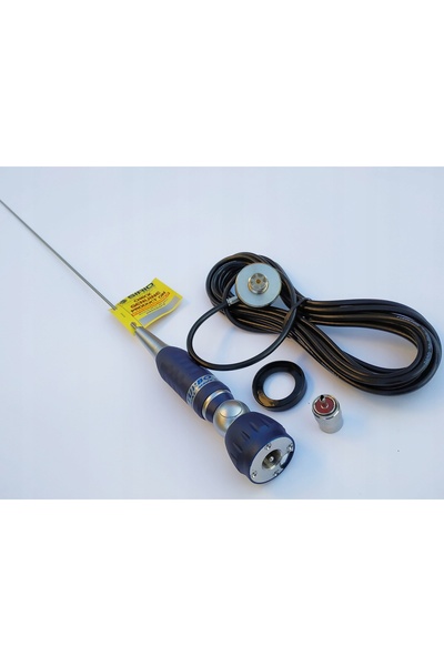 NO BRAND Antenă CB SIRIO TURBO 2000PL cu articulație sferică 145 cm Blue Line