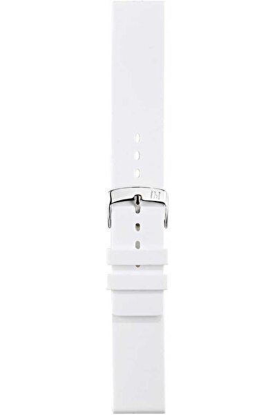 NO BRAND MORELLATO Smooth - ALB - 24mm - Curea de ceas din silicon