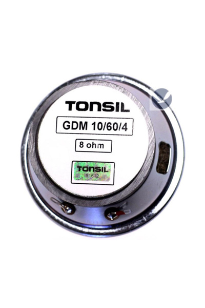 NO BRAND TONSIL GDM 10/60/4 8 Ohm 60W Difuzor de medii negru |   ORIGINAL