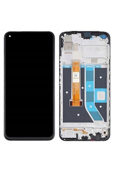 NO BRAND Display LCD Ecran tactil Realme 7i Realme C17 (RMX2103) Ramă neagră