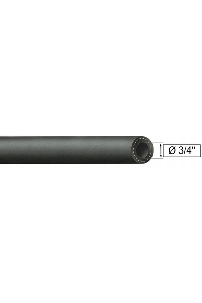 NO BRAND Furtun de grădină de 3/4 inch, cu 6 straturi, 30 de metri, rulabil, ...