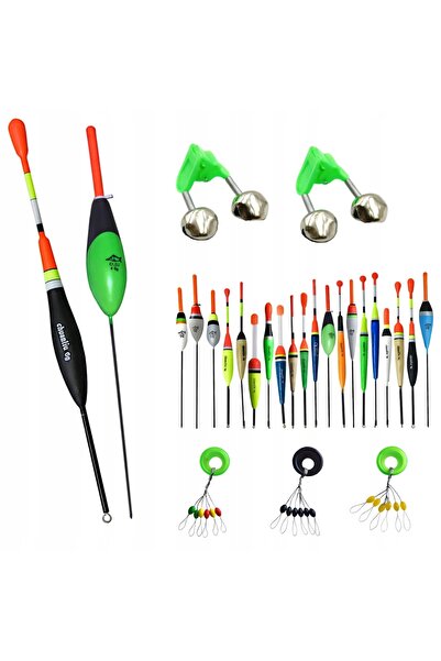 NO BRAND Set de pescuit pentru 2 persoane, cu 2 lansete spinning + ACCESORII