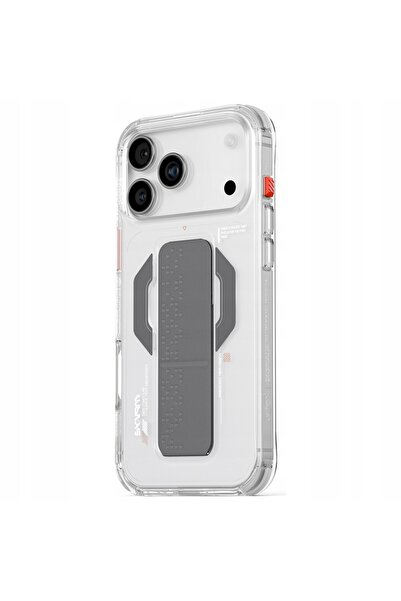 Skinarma Husă Haxa pentru iPhone 17 Pro Max Magnetică + Suport Grip transparentă