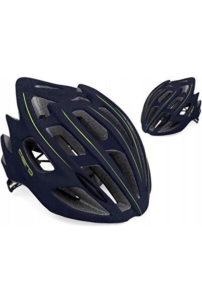 NO BRAND AUTHOR AERO X8 cască de ciclism 58-62cm gri-galben (fluo) mat