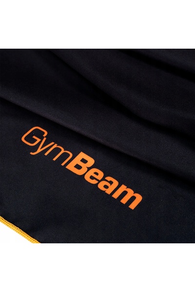 NO BRAND GymBeam prosop cu uscare rapidă sport sală fitness negru 50x90 cm