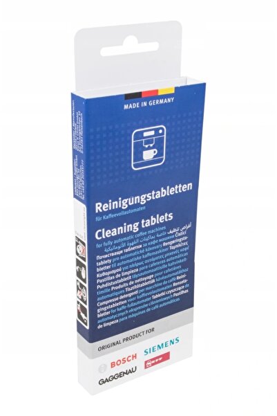 Bosch Agent de curățare pentru tabletă originală Siemens TZ60001, 20 bucăți