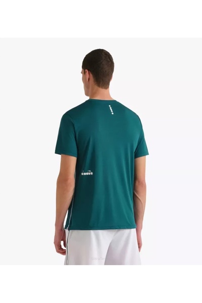 NO BRAND Tricou Diadora SS verde Court L