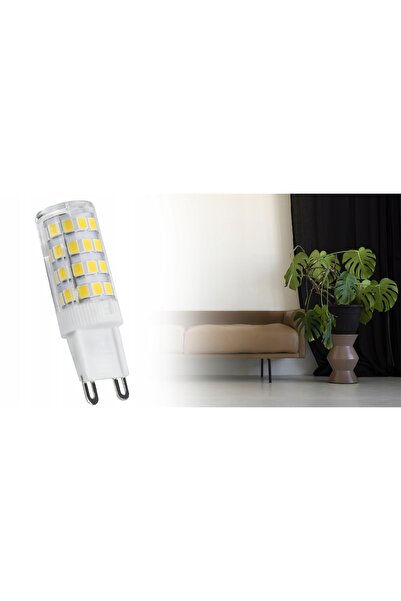 NO BRAND 6x Bec LED capsulă G9 5W 230V Premium, lumini SMD fără pâlpâire, pen...