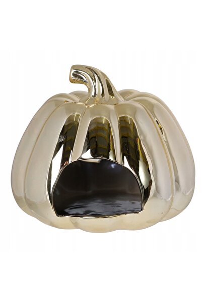 NO BRAND Suport ceramic pentru lumânări, figurină decorativă dovleac, mărimea L