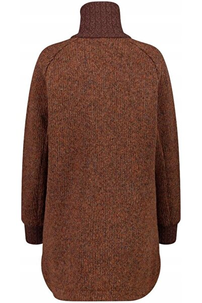 CMP Jachetă lungă de damă 34M0776 Cardigan din lână Wooltech mărimea 46