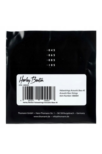 NO BRAND Corzi pentru chitară bas Harley Benton ValueStrings A-Bass 45-105, 4...