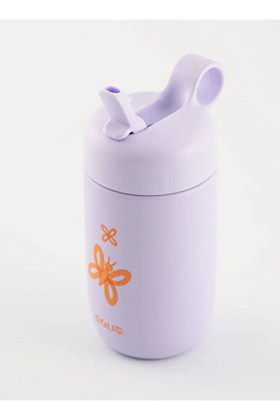 NO BRAND Sticlă reutilizabilă pentru copii EQUA Kids Bottle 0,4 l - fluture