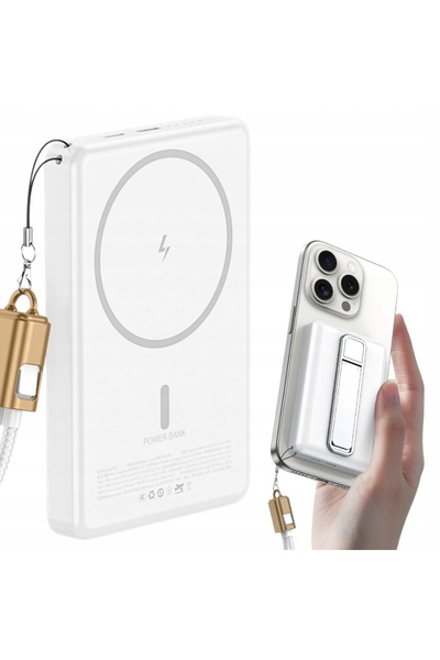 verk group POWERBANK ÎNCĂRCARE RAPIDĂ FĂRĂ FIR 10000 mAh USB-C LIGHTNING 20W