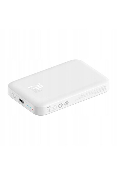 Baseus POWERBANK 6000MAH MAGSAFE MAGNETIC ALB SUBȚIUNE 20W