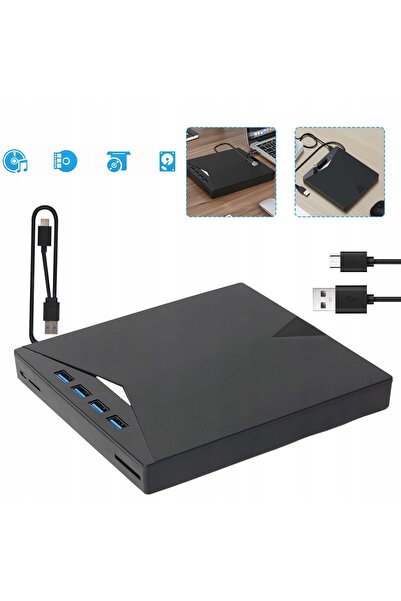 NO BRAND Unitate optică externă CD USB 3.0, înregistrator și player DVD, play...