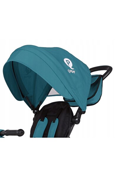 NO BRAND Qplay Bicicletă cu trei roți Rito Plus Green