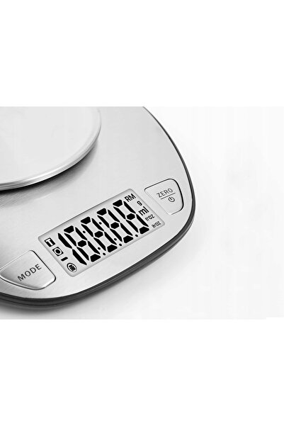 verk group Cântar electronic cu vas, 5kg/1g, digital, de precizie, metalic, p...