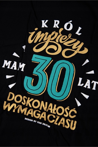 NO BRAND TRICOU 30 DE ANI REGELE PETRECERILOR XXL