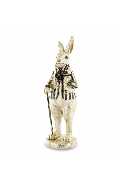 NO BRAND Figurină Iepure Pierrot, Decorațiune, Cadou, Alice în Țara Minunilor