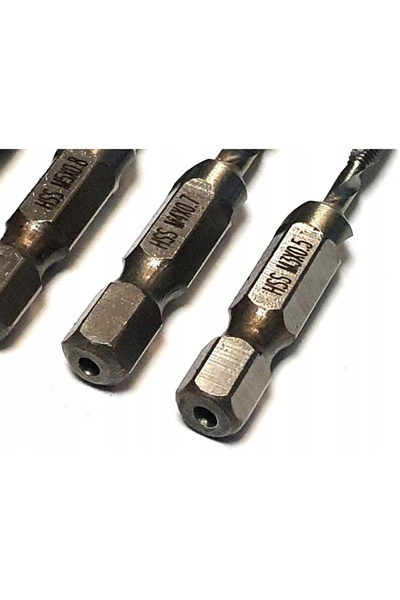 Silver Burghie de filetat HSS M3-10, burghie de filetat tip șurubelniță