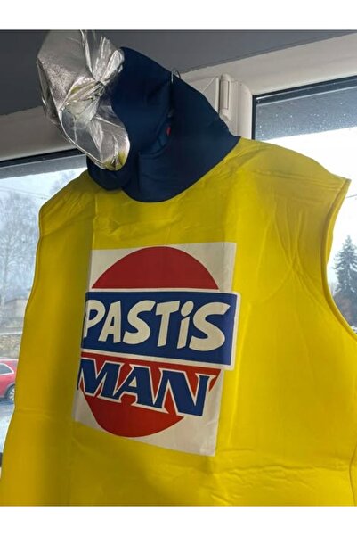 NO BRAND Costum Super Pastis Man pentru carnaval, petrecere, distracție, degh...