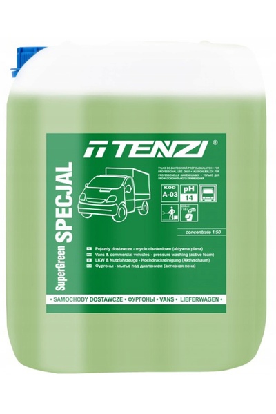 NO BRAND TENZI SUPER VERDE SPECIAL SPUMĂ PENTRU CURĂȚAREA AUTOARELOR BANDĂ DE...