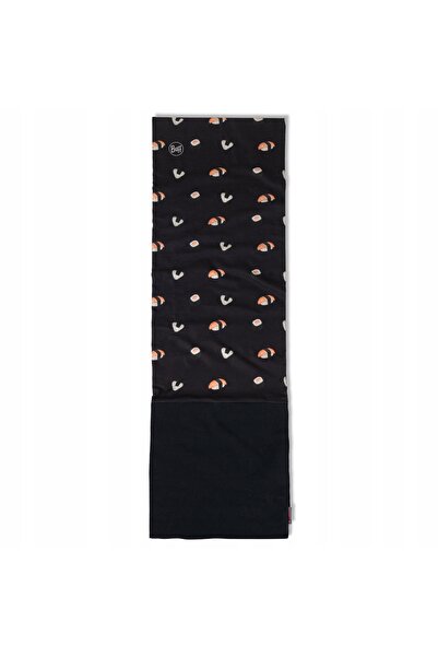 Buff Eșarfă de iarnă din fleece Yan Black