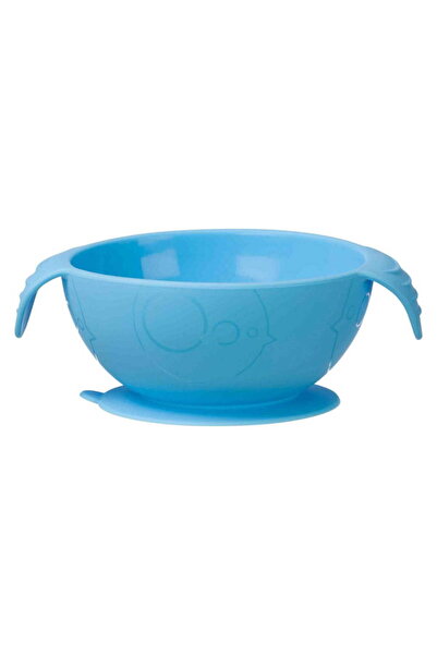 b.box Bol din silicon cu ventuză și lingură Ocean Breeze