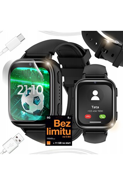 WonderWatch SMARTWATCH CEAS TELEFON PENTRU COPII APELURI MUSICĂ JOCURI PEDOME...