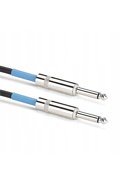NO BRAND Cablu jack chitară 6,3mm, cu sârmă de cupru, ecranat, cu împletitură...