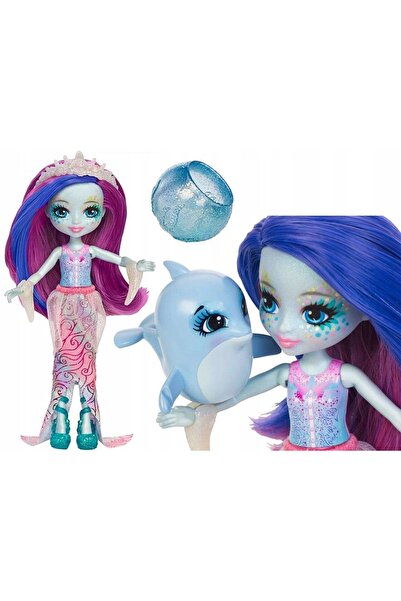 Enchantimals LALKA ȘI DOLPHINUL ANIMAL DOLCE DOLPHIN ȘI LARGO FKV55