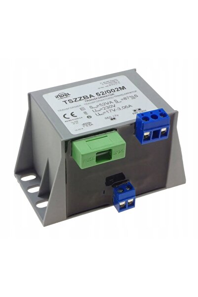 NO BRAND Transformator TSZZBA 52/002M pe blocul de borne, 230V/17V-3,06A, Indel