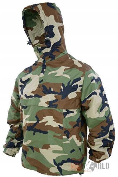 Mil-Tec Geacă cu glugă Anorak de iarnă Woodland 3XL