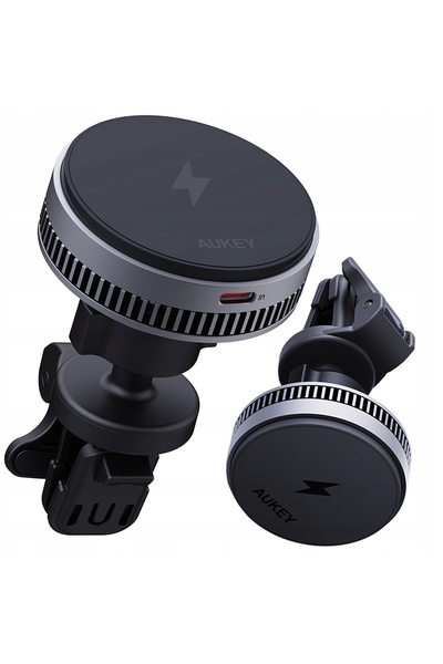 AUKEY Suport de telefon cu încărcare wireless MagFusion Qi2 25W