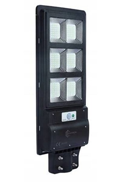 NO BRAND Lampă stradală solară 240W + Telecomandă și Suport