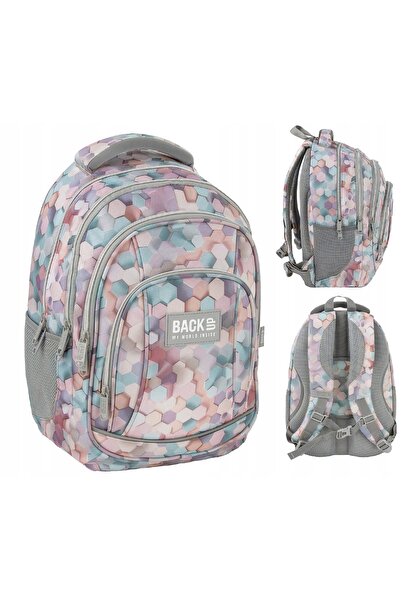 NO BRAND Rucsac școlar cu mai multe compartimente Derform, multicolor, 26 l