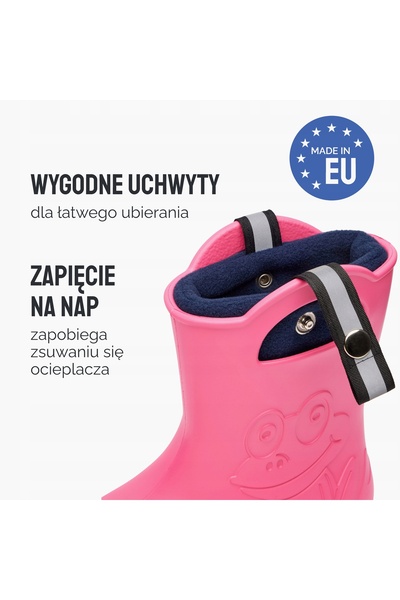 NO BRAND Cizme de ploaie pentru copii, călduroase, din spumă EVA, LADEHEID Ro...