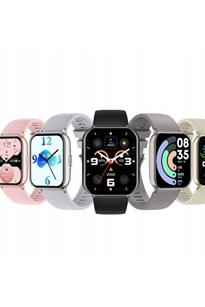 Rubicon Smartwatch pentru femei, apeluri telefonice, notificări, ritm cardiac...
